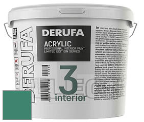 Матовая краска Derufa Интерьер-3 (ТМ) цвет NCS S 4040-B90G 
