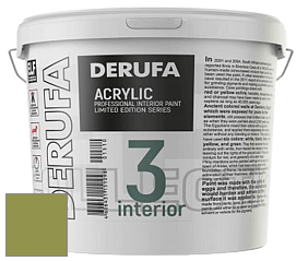 Матовая краска Derufa Интерьер-3 (ТМ) цвет NCS S 3050-G50Y 