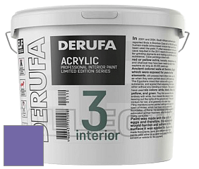 Матовая краска Derufa Интерьер-3 (ТМ) цвет NCS S 3050-R60B 