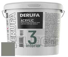 Матовая краска Derufa Интерьер-3 (ТМ) цвет DRF 3165 