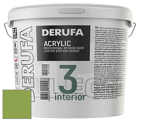 Матовая краска Derufa Интерьер-3 (ТМ) цвет DRF 1679 