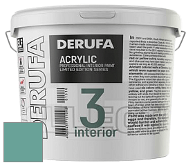 Матовая краска Derufa Интерьер-3 (ТМ) цвет NCS S 3030-B70G 