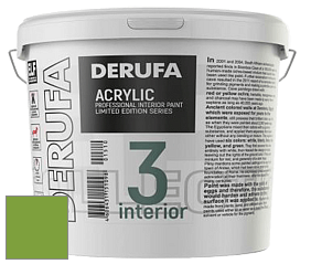 Матовая краска Derufa Интерьер-3 (ТМ) цвет DRF 1939 