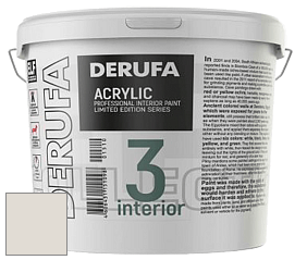 Матовая краска Derufa Интерьер-3 (ТМ) цвет DRF 7019 