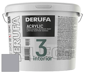Матовая краска Derufa Интерьер-3 (ТМ) цвет DRF 3105 