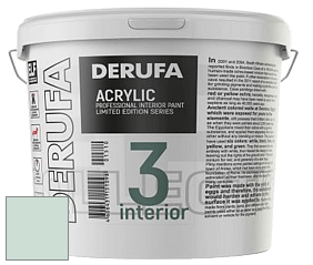 Матовая краска Derufa Интерьер-3 (ТМ) цвет NCS S 1010-B90G 