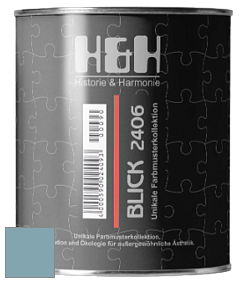 Глубокоматовая краска H&H Blick цвет NCS S 3020-B10G 