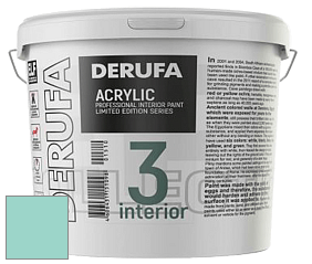 Матовая краска Derufa Интерьер-3 (ТМ) цвет NCS S 1030-B70G 