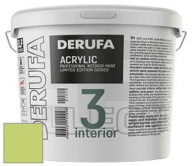 Матовая краска Derufa Интерьер-3 (ТМ) цвет DRF 1928 