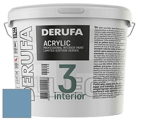 Матовая краска Derufa Интерьер-3 (ТМ) цвет NCS S 3030-R90B 