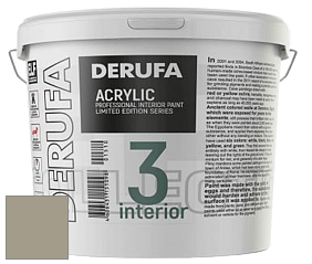 Матовая краска Derufa Интерьер-3 (ТМ) цвет DRF 1102 