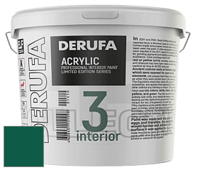 Матовая краска Derufa Интерьер-3 (ТМ) цвет NCS S 5540-B90G 