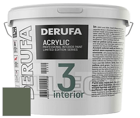 Матовая краска Derufa Интерьер-3 (ТМ) цвет DRF 1182 