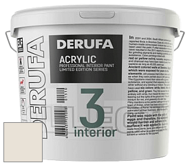 Матовая краска Derufa Интерьер-3 (ТМ) цвет DRF 7006 