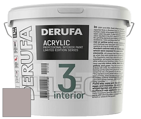Матовая краска Derufa Интерьер-3 (ТМ) цвет DRF 3085 