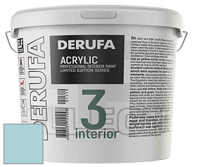 Матовая краска Derufa Интерьер-3 (ТМ) цвет NCS S 1020-B30G 