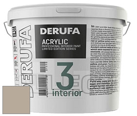 Матовая краска Derufa Интерьер-3 (ТМ) цвет DRF 3029 