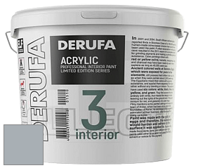 Матовая краска Derufa Интерьер-3 (ТМ) цвет NCS S 3005-R80B 