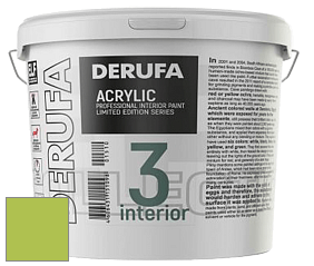 Матовая краска Derufa Интерьер-3 (ТМ) цвет DRF 1930 