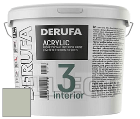 Матовая краска Derufa Интерьер-3 (ТМ) цвет DRF 3163 