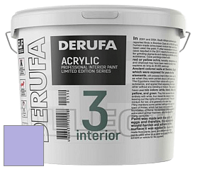 Матовая краска Derufa Интерьер-3 (ТМ) цвет NCS S 1040-R60B 