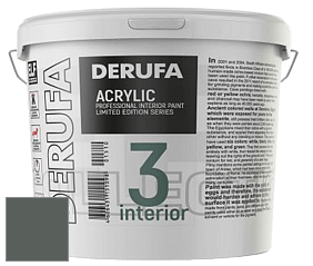 Матовая краска Derufa Интерьер-3 (ТМ) цвет NCS S 7005-G 