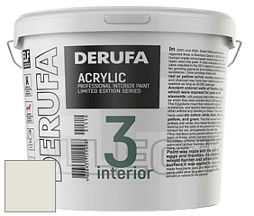 Матовая краска Derufa Интерьер-3 (ТМ) цвет DRF 3166 