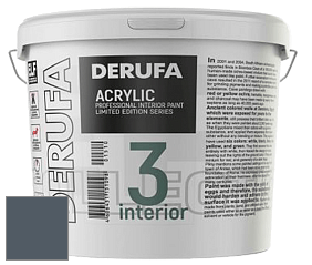 Матовая краска Derufa Интерьер-3 (ТМ) цвет NCS S 7010-R90B 