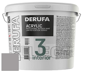 Матовая краска Derufa Интерьер-3 (ТМ) цвет DRF 3129 