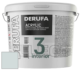 Матовая краска Derufa Интерьер-3 (ТМ) цвет DRF 1219 