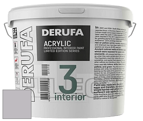 Матовая краска Derufa Интерьер-3 (ТМ) цвет DRF 3104 