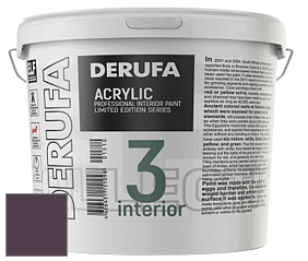 Матовая краска Derufa Интерьер-3 (ТМ) цвет NCS S 7020-R40B 